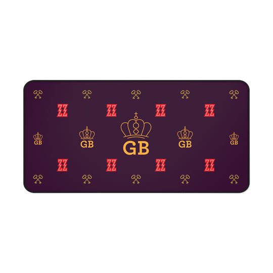 Grand Budapest Deep Aubergine Deskmat