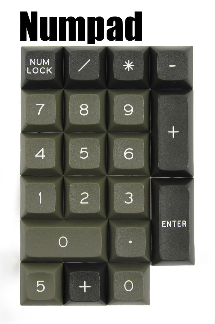 DSA Dolch - Individual Keycaps