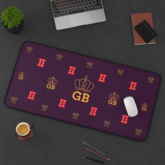 Grand Budapest Deep Aubergine Deskmat