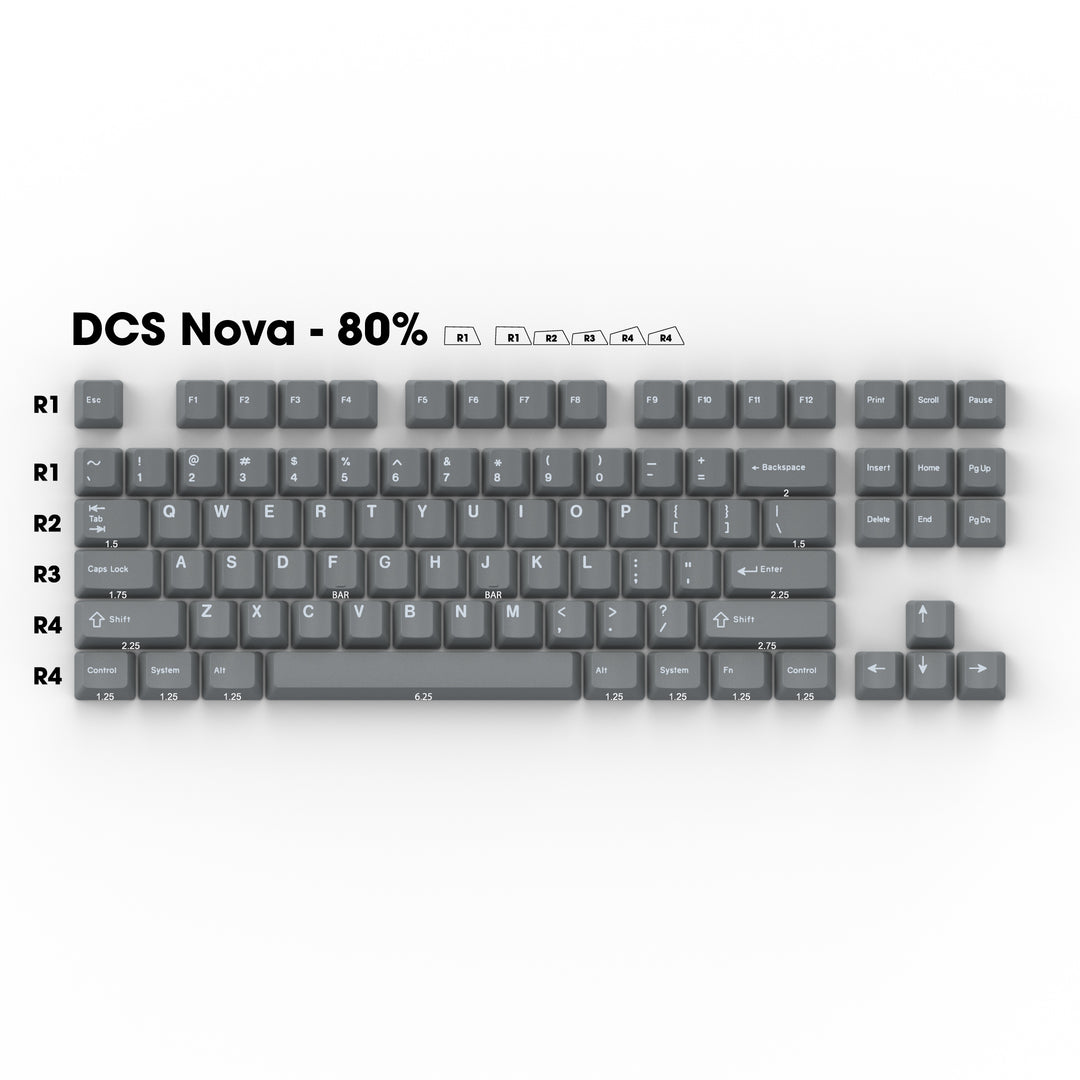 DCS Nova - Individual Keycaps