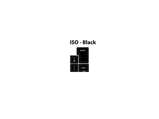 DSA WA (White) on NN (Black) / NN (Black) on WA (White) - Individual Keycaps