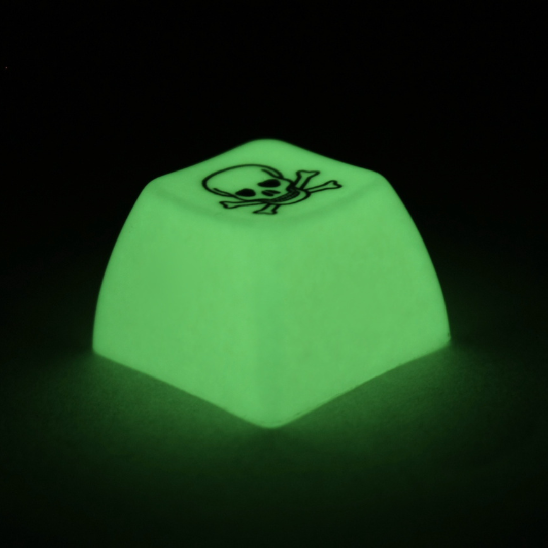 SA-P Glow-in-the-Dark Biohazard Keycap