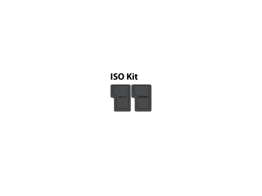 DSA High Contrast Granite - Individual Keycaps