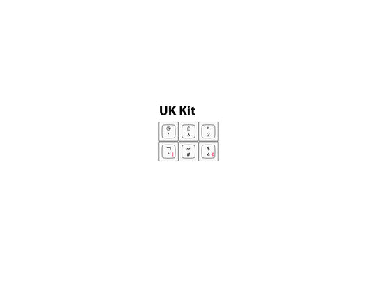 DSA High Contrast Granite - Individual Keycaps