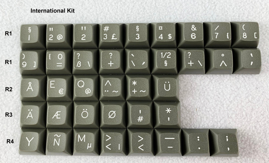 DSS Dolch - Individual Keycaps