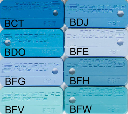 PBT Colors - Blue