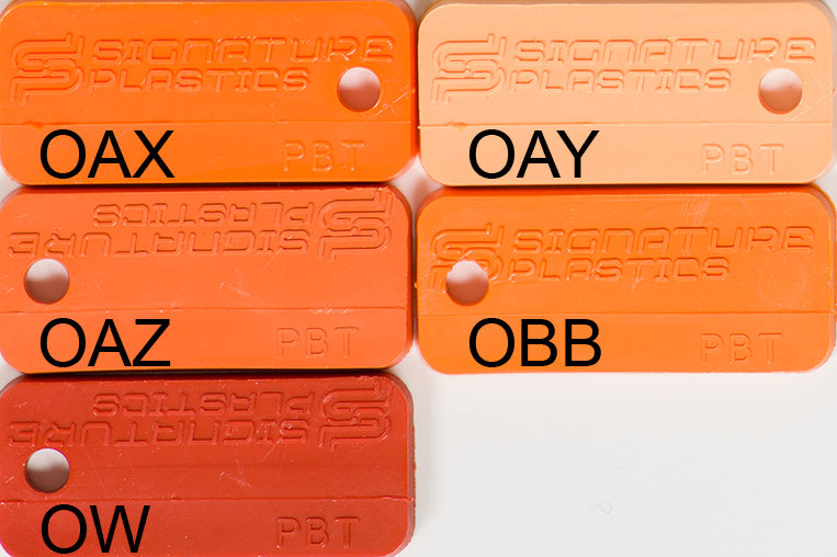 PBT Colors - Orange