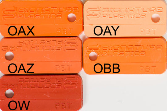 PBT Colors - Orange