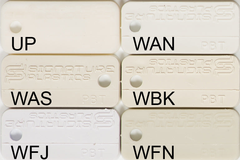 PBT Colors - White