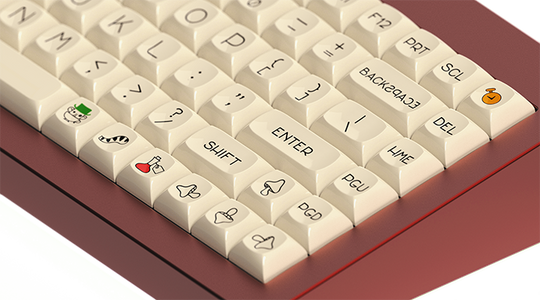 DSA UnAlice Individual Keycaps