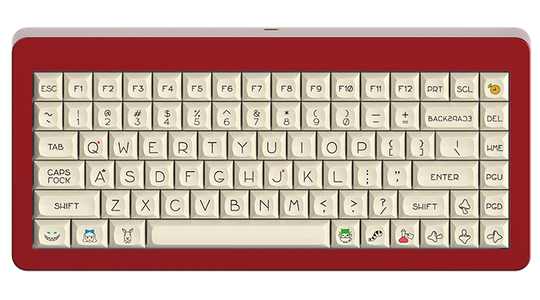 DSA UnAlice Individual Keycaps