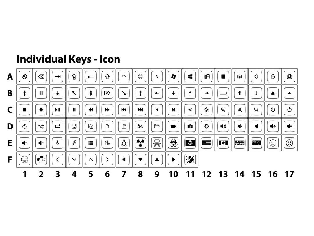 SA-P Flex Individual Keys