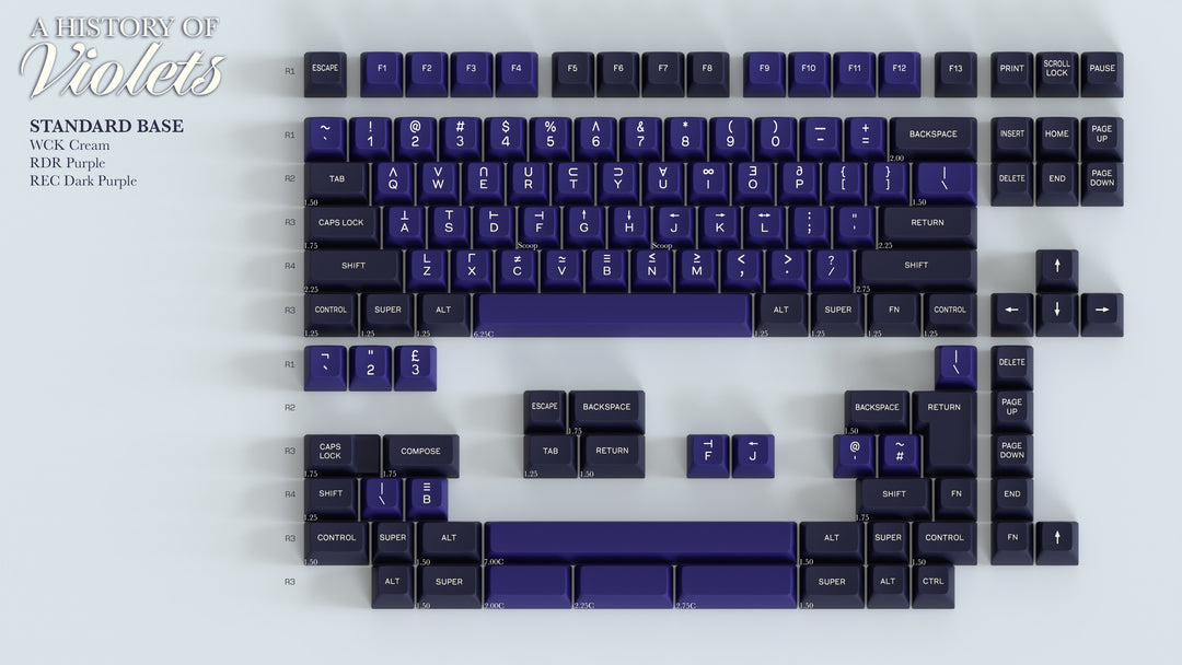 SA A History of Violets - Price Reduced on Remaining Stock!
