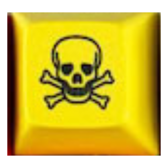 DSA Poison Novelty Keycap